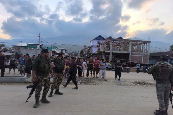 Rescued NAGA Civilians by 158 BN Leilon Vaiphai Village